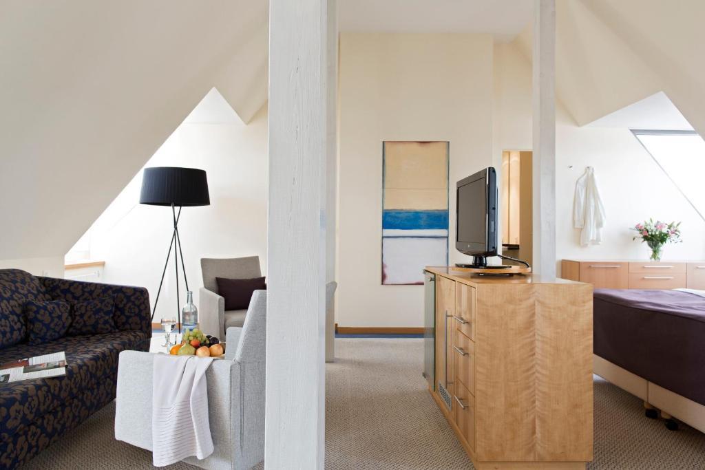 Hotel Kleines Meer Waren  Oda fotoğraf