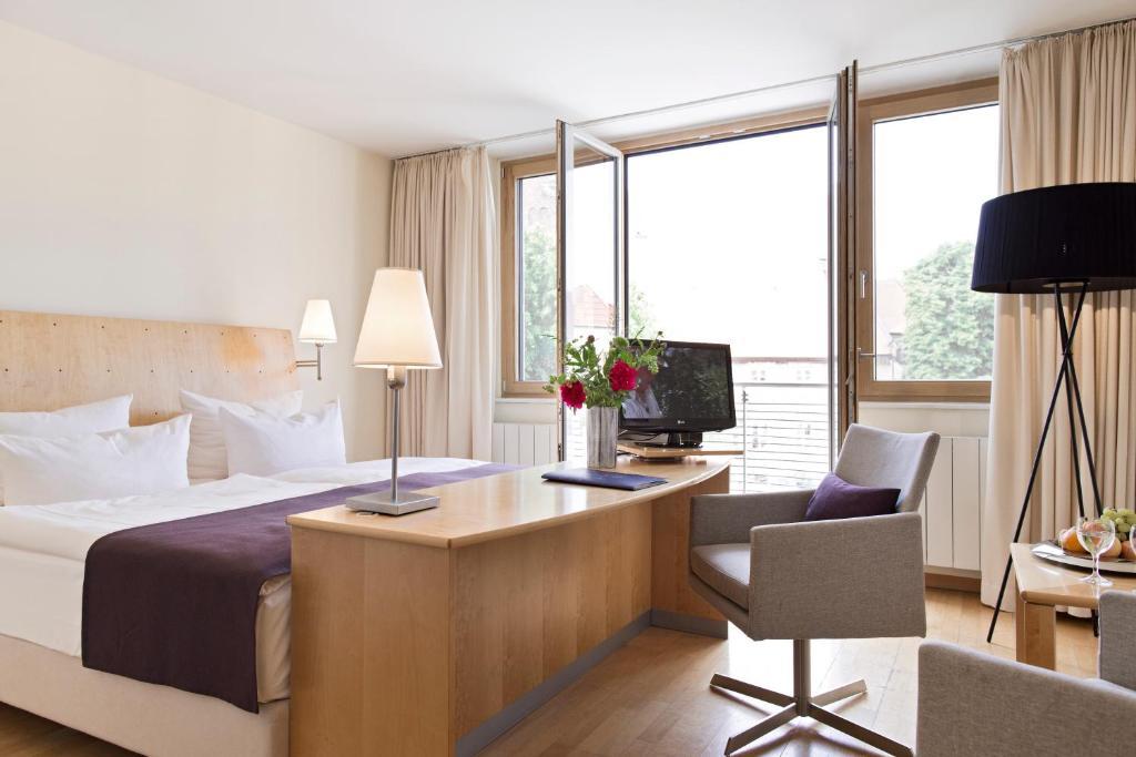 Hotel Kleines Meer Waren  Oda fotoğraf